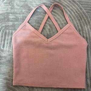 glittery pink top FOREVER 21